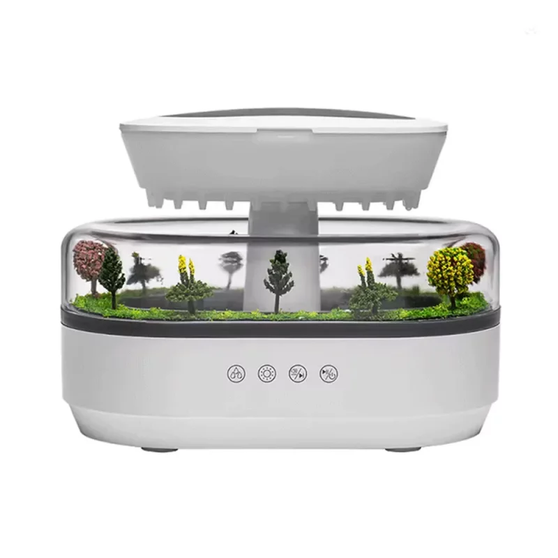 دستگاه بخور باران زا  طرح  جنگل آمازون   humidifier with Amazon rainforest design