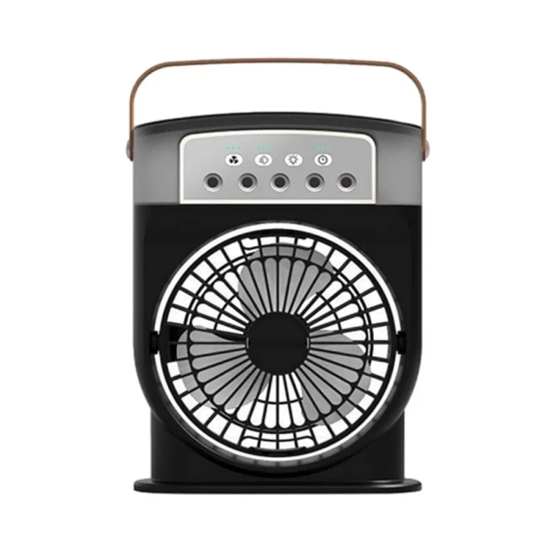 پنکه  مه پاش سه سرعته LED دار   Humidifier Fan 3 Speeds with  LED Night Lights