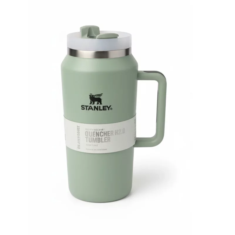 ماگ استنلی  استوانه ای 1.9 لیتریSTANLEY 1.9L Stainless Steel Flowstate Quencher Tumbler