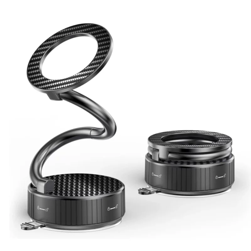 هولدر موبایل طرح مارپیچ Repmidfer H3 Magnetic Vacuum Phone Holder for Car