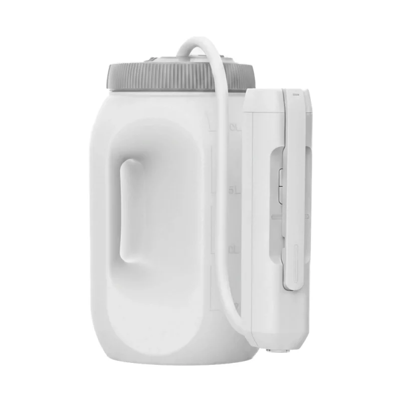 خودشور شارژی مسافرتی 2.5 لیتری  همراه با شلنگ برند بلو فایر  pocket travel bidet sprayer BLUE FIRE S24A