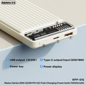 Remax-10000-Power-Bank-with-LED-and-Cable-Model-Rpp-651..