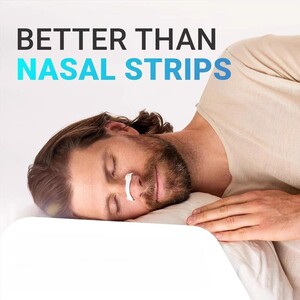 Anti-snoring nasal tape
