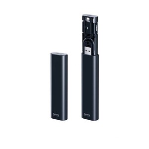 کیس کابل چند منظوره RC-C011 Wanbo II Series 60W Hidden Fast Charging Cable Set