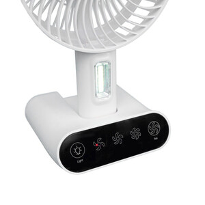 Rechargeable camping fan and lamp (2)