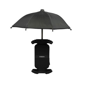 هولدر موبایل موتور سیلکت همراه با چتر برند موکسوم  motorcycle mobile phone holder with Moxom brand umbrella