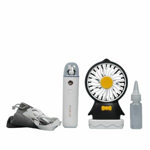 ست دستگاه مرطوب کننده صورت ریمکس REMAX RL-LF09 GIDDYO SERIES PORTABLE 2 IN 1 USB FAN + FACE HUMIDIFIER SET