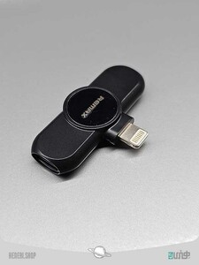 میکروفون وایرلس 2 کاربره برند ری مکس Remax wireless microphone for 2 users