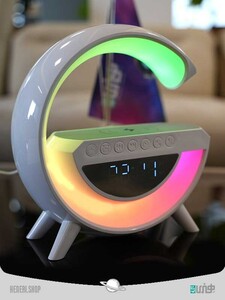 Speaker and wireless clock with RGB charge (3)