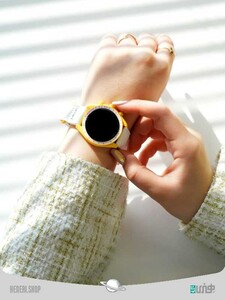 ساعت امگا هوشمند طرح سیاره گرین لاین Omega smart watch with green line planet design