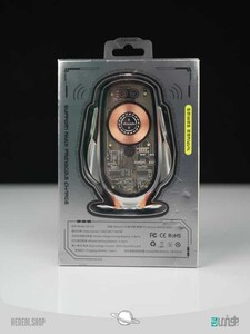 هولدر موبایل ماشین برند ازیدا با قابلیت وایرلس شارژ  AZEADA Car phone holder with wireless charging capability