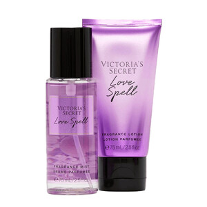 ست بادی اسپلش و لوسیون بدن ویکتوریاسکرت Victorias Secret Set Love Spell Body Splash Body Lotion