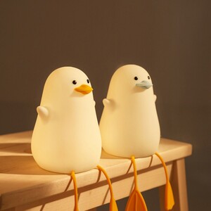 Fantasy night light with duck design