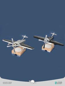 خوشبو کننده خورشیدی با طرح  هواپیما Airplane design solar air freshener