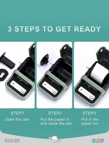مینی پرینتر حرارتی لیبل مارکر Mini printer Label Maker