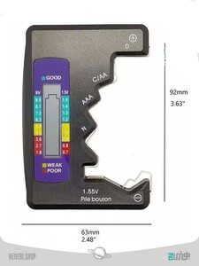 تستر باتری دیجیتال Digital battery tester