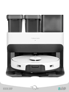 جارو رباتیک روبوراک به همراه ایستگاه شارژ هوشمند Roborock robotic vacuum cleaner with smart charging station