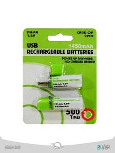 باتری قلمی قابل شارژ Rechargeable pen battery