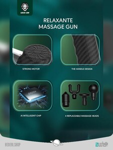 ماساژور تفنگی گرین لاین مدل GREEN LION RELAXANTE MASSAGE GUN