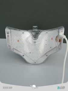 ماسک صورت led جوانساز پوست صورت و گردن با 7 رنگ 7 LED Face Mask and Neck Skin Light Photon Therapy Beauty with Colors