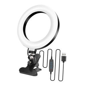 رینگ لایت 6 اینچی 360 درجه 6-inch 360-degree ring light