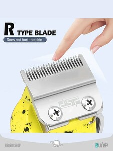 ماشین اصلاح صورت و بدن شیشه ای مدل 90640 Facial and body shaver DSP