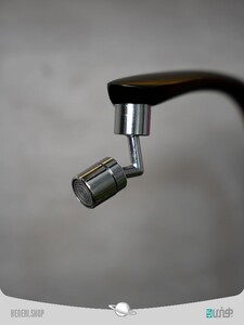 سرشیر آب چرخان تلسکوپی Rotating telescopic faucet