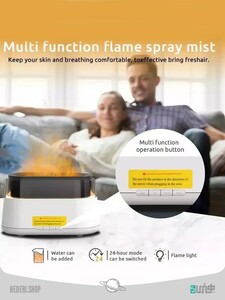 ساعت زنگ دار و خوشبوه کننده محیط Alarm clock and air freshener