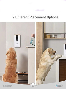 دوربین و غذا پرتابی حیوانات خانگی Camera and pet food thrower