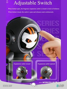 خوشبوه کننده و تصفیه کننده هوای ماشین Car air freshener and purifier