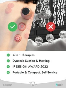 ست بادکش هوشمند  Cupping Therapy smart