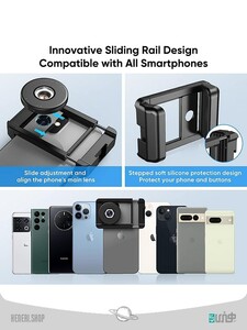 لنز ماکرو میکروسکوپی 100X CPL اپیکسل قابل حمل تلفن همراه Portable 100X CPL Macro Microscope Lens