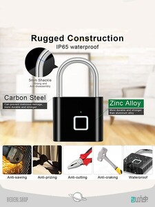 قفل اثر انگشت ضد سرقت Anti-theft fingerprint lock