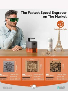 لیزر حکاکی قابل حمل Portable laser engraving