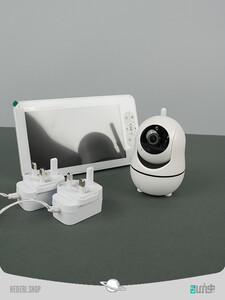 دوربین مداربسته هوشمند همراه با مانیتور کودک 7 اینچ Smart CCTV camera with 7 inch baby monitor