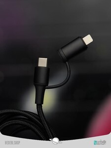 Baseus Twin 2in1 60W PD Quick Charging cable 1m