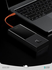 پاوربانک 20000 فست شارژ باسئوس Baseus Elf Digital Display PPJL000001
