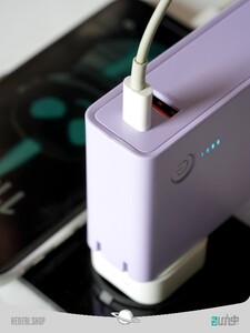 پاوربانک و شارژر دیواری باسئوس 10000 میلی آمپر Baseus Power Station 2