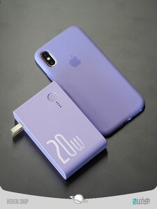 پاوربانک و شارژر دیواری باسئوس 10000 میلی آمپر