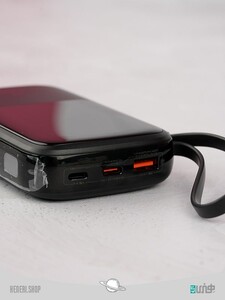 پاوربانک 10000باسئوس با کابل لایتنینگ Baseus Qpow Pro Fast Charge Power Bank