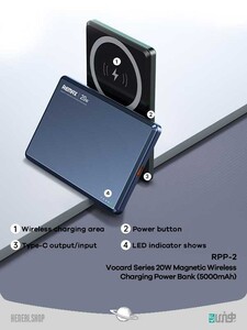 Powerbank 5000 Magnetic Remax (3)