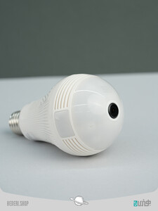 لامپ LED دوربین دار 360 درجه دید در شب 360 degree night vision camera lamp
