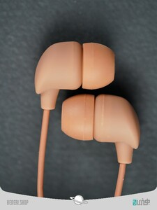 هندزفری عروسکی سیلیکونی مینیسو Miniso Silicone Doll Handsfree