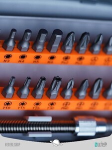 آچار بکس پیچگوشتی 38 عددی  38pc Ratchet Screwdriver Bit Set Magnetic
