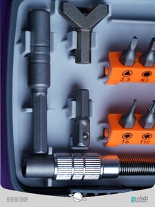 آچار بکس پیچگوشتی 38 عددی  38pc Ratchet Screwdriver Bit Set Magnetic