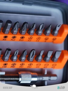 آچار بکس پیچگوشتی 38 عددی  38pc Ratchet Screwdriver Bit Set Magnetic