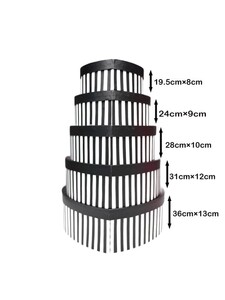 جعبه هدیه قلب مشکی Black heart gift box