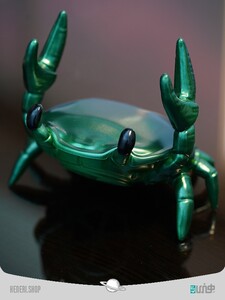 Crab mobile phone holder speaker
