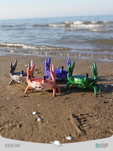 Crab mobile phone holder speaker7