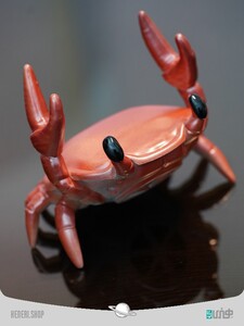 Crab mobile phone holder speaker